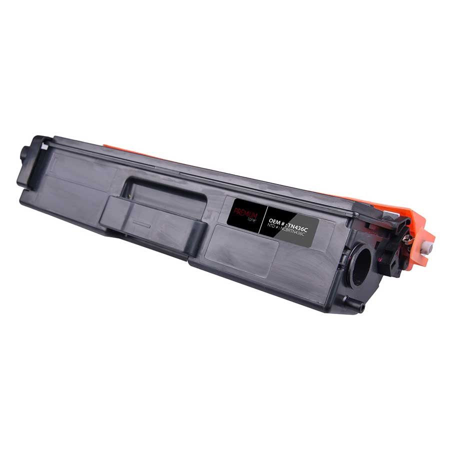 Brother TN436C Cartouche d'encre cyan premium alternative 6,5 000 pages