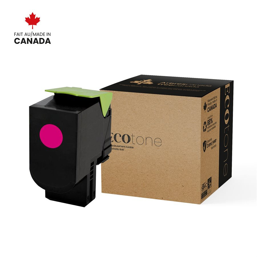 Lexmark 70C10M0 Reman Ecotone Magenta 1K