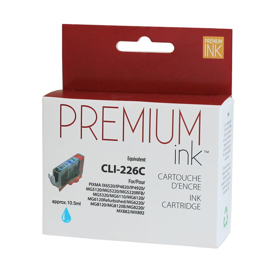 Canon CLI-226 Alternative Cyan Premium Ink