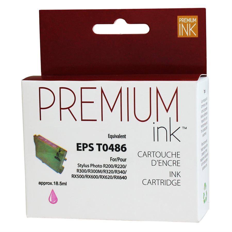 Encre alternative Epson T048620 de qualité supérieure magenta clair