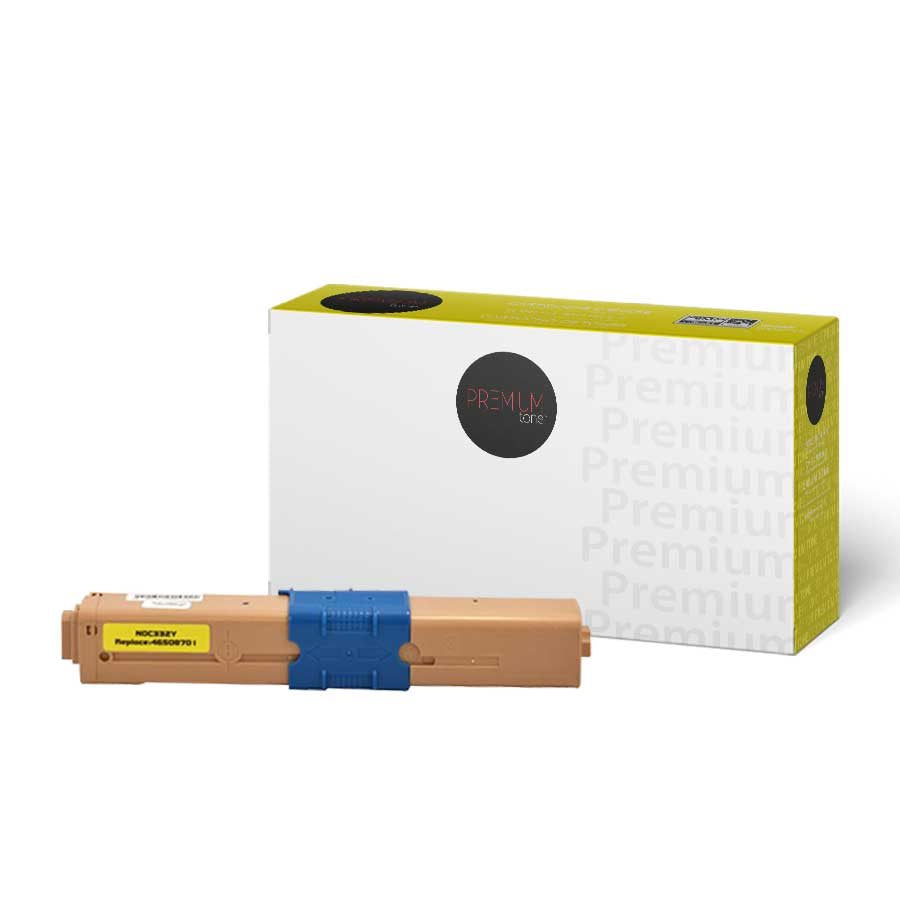Okidata 46508701 Alternative Premium Tone Yellow 3K