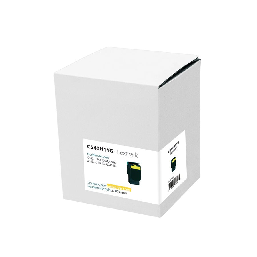 Lexmark C54x/X54X. Premium Tone - Yellow - 2K