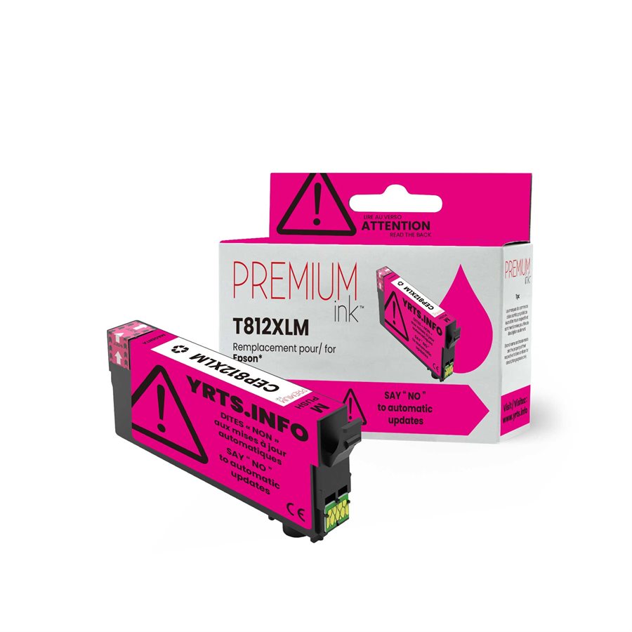 Epson T812XL320 Alternative Premium Ink YRTS Magenta