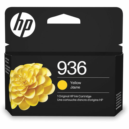 Cartouche d'encre jet d'encre HP 936 d'origine - Jaune - 1 unité