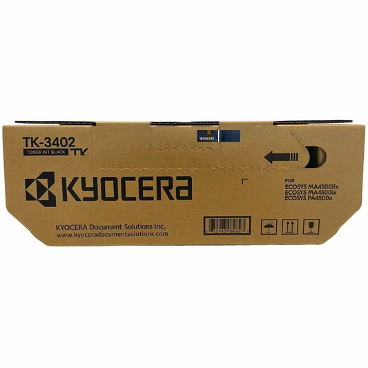 Cartouche de toner laser Kyocera TK-3402 d'origine à rendement standard - Noir - 1 unité