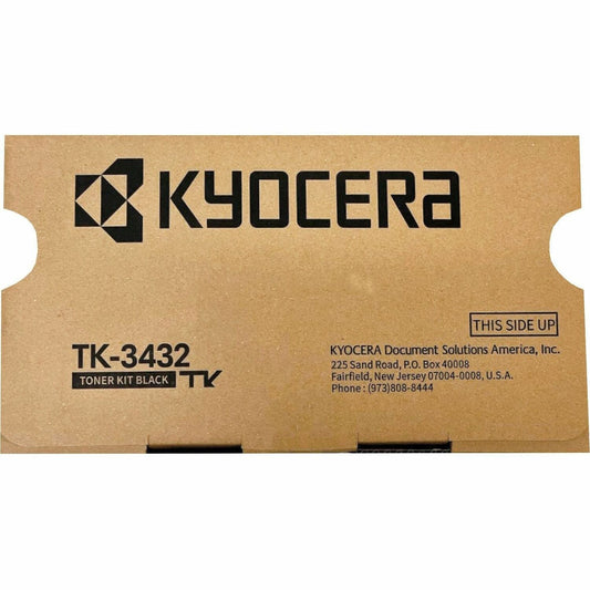 Cartouche de toner laser d'origine Kyocera TK-3432 - Noir - 1 unité