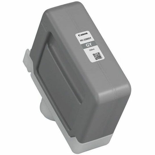 Canon PFI-3300 Original Inkjet Ink Cartridge - Gray - 1 Pack