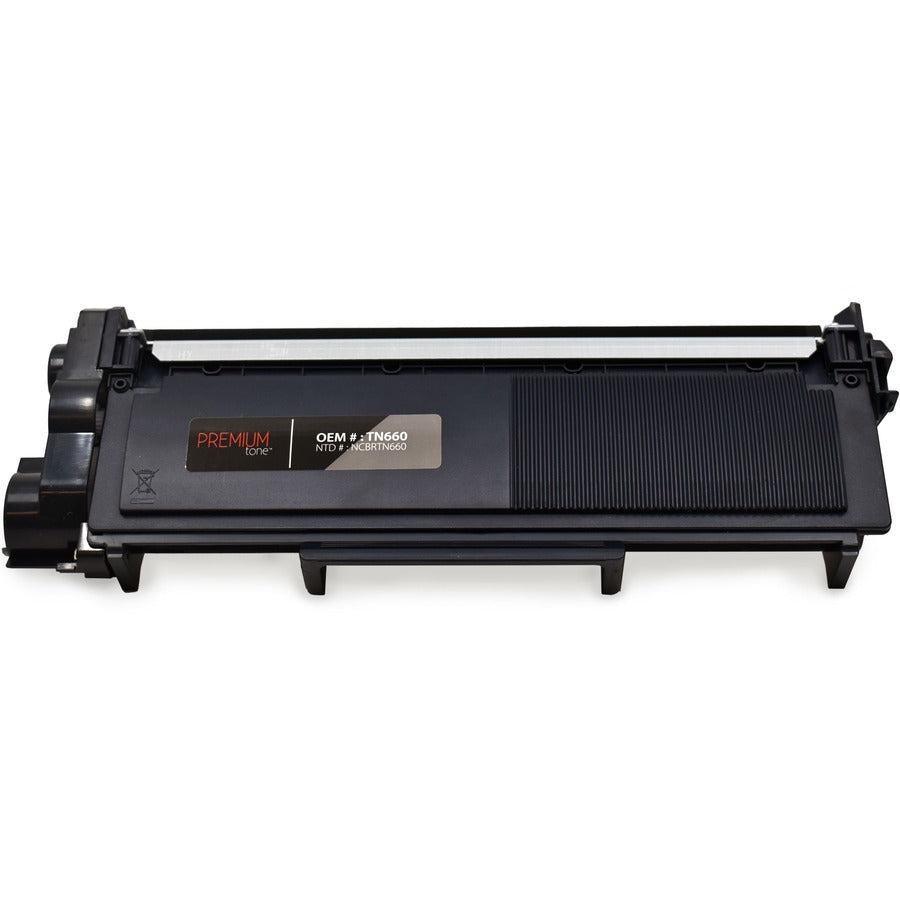 NCBRTN660 Premium Tone Toner Cartridge - Alternative for Brother TN660 - Black