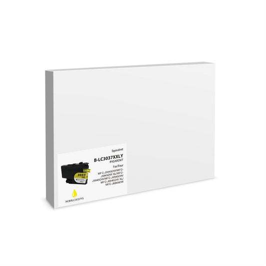 Brother LC3037 Alternative Yellow Premium Ink
