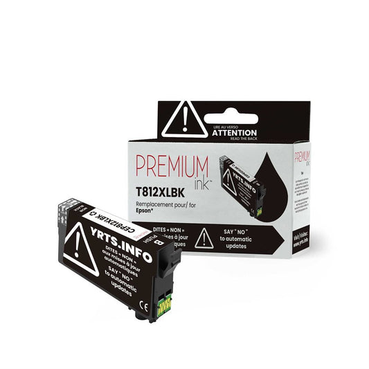 Epson T812XL120 Alternative Premium Ink YRTS Black
