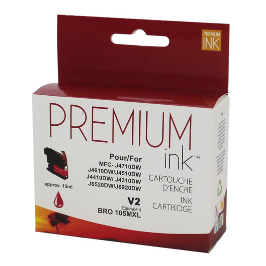 Brother LC105MC Magenta Alternative Premium Ink 1.2K