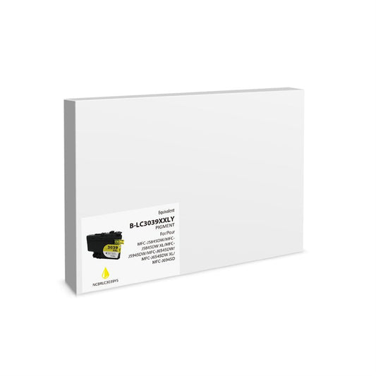 Brother LC3039 Alternative Yellow Premium Ink