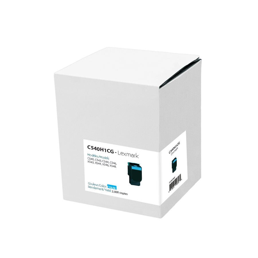 Lexmark C54x/X54X. Premium Tone - Cyan - 2K