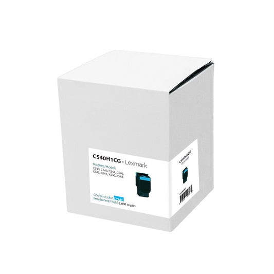 Lexmark C54x/X54X. Tonalité Premium - Cyan - 2K