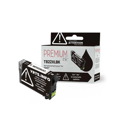Epson T822XL120 Alternative Premium Ink YRTS Black
