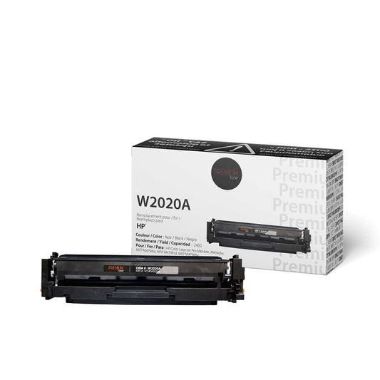 HP W2020A (414A) Tonalité Premium alternative YRTS Noir 2,4K