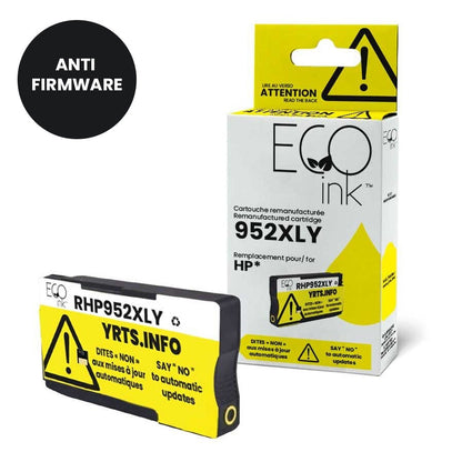 HP No.952XL L0S67AN Reman Yellow EcoInk YRTS 1.6K