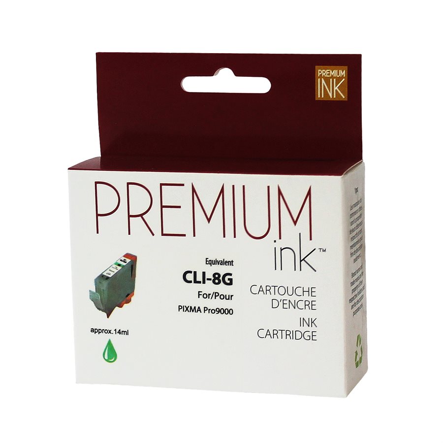 Canon CLI-8 Alternative Green  Premium Ink