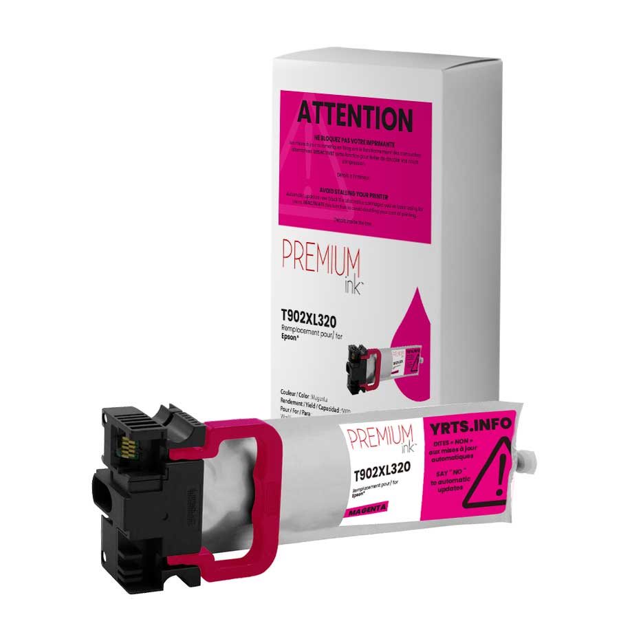Epson T902XL320 Alternative Premium Ink Magenta Pigment