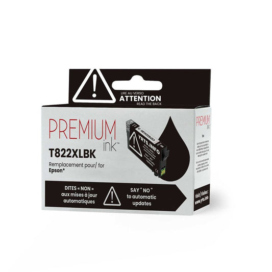 Epson T822XL120 Alternative Premium Ink YRTS Black