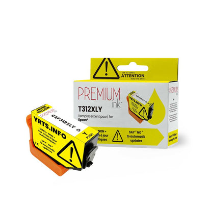 Epson T312XL420 Alternative Premium Ink YRTS Yellow