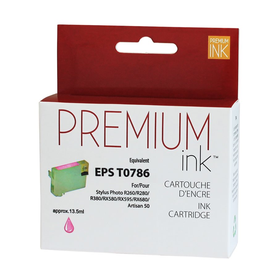 Epson T0786 Alternative Lt Magenta Premium Ink