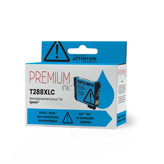 Encre alternative premium YRTS cyan Epson T288XL220