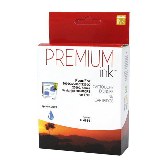 Encre cyan alternative HP n° 11 C4836A Premium