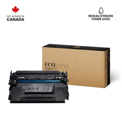Cartouche d'encre HP CF289X Reman Ecotone noire 10 000 pages (avec niveau de toner)