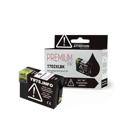 Epson T702XL Alternative Premium Ink  YRTS Black1.1K