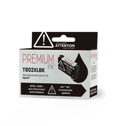 Epson T802XL Alternative Premium Ink YRTS Black 2.6K