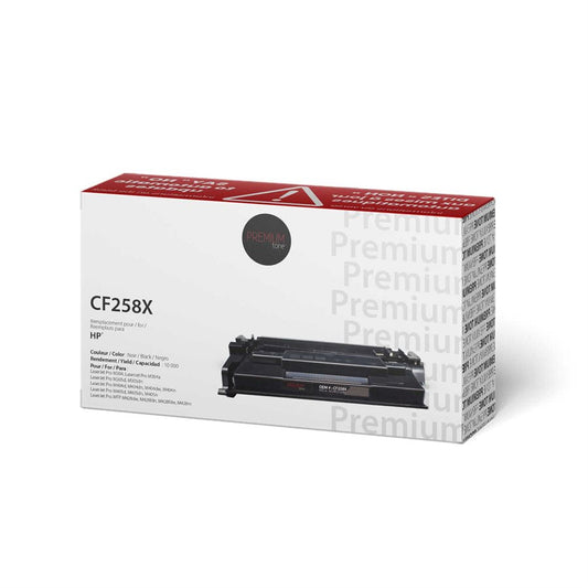 Toner alternatif Premium HP CF258X YRTS (avec niveau de toner) 10 000