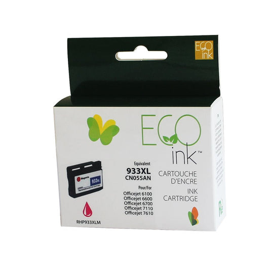 HP 933XL magenta reconditionné. EcoInk