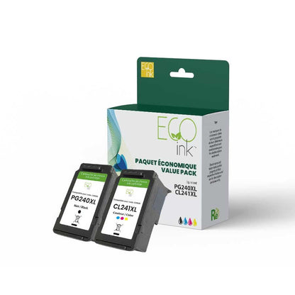 Pack économique Canon PG240XL/CL241XL Ecoink