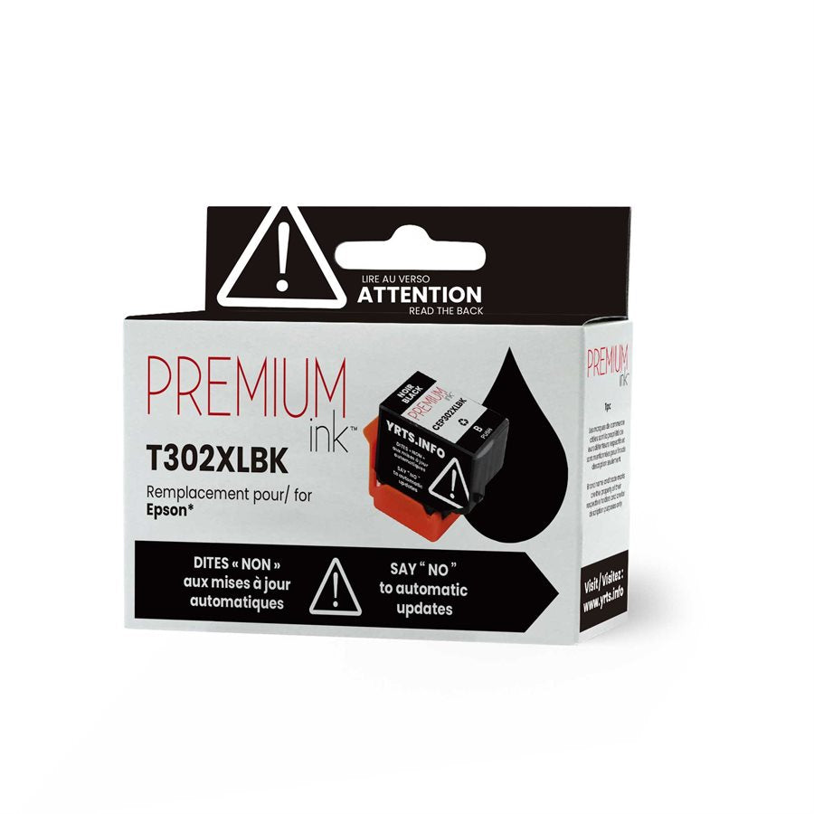 Epson T302XL020 Alternative Premium Ink YRTS Black