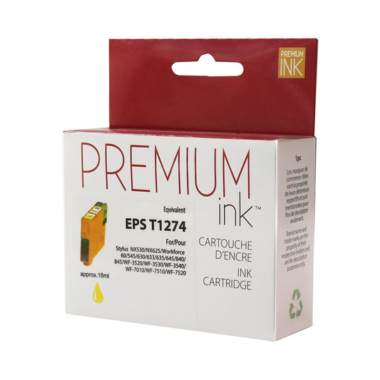 Epson T127420 Alternative Yellow Premium Ink