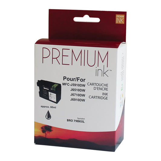 Brother LC79 XL Alternative Black Premium Ink (60ml)