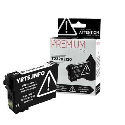Encre noire premium alternative Epson T232XL120 (380 exemplaires)