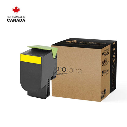 Lexmark 70C1HY0 Reman Ecotone Yellow 3K
