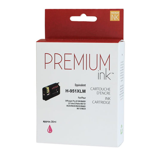 Encre magenta premium alternative HP n° 951XL CN047AN 1,5 K