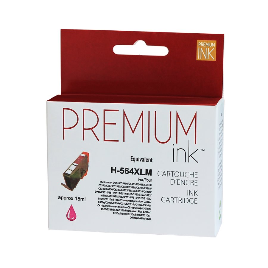 HP No. 564XL CN686WN/CB324 Alternative Magenta Premium Ink