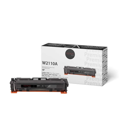 HP 206A W2110A Alternative Premium Tone YRTS Black 1350 pages