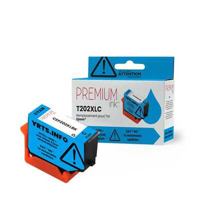 Epson T202XL220 Alternative Premium Ink YRTS Cyan