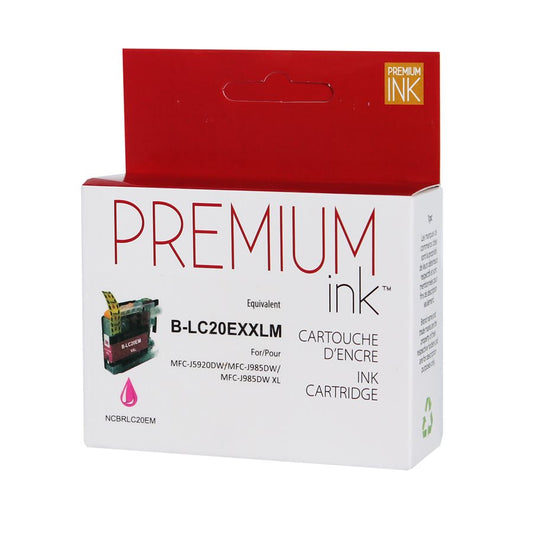 Brother LC20E Magenta Premium INk