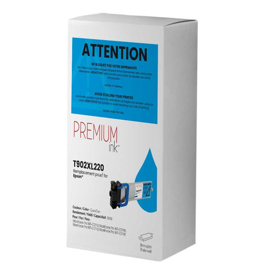 Encre alternative premium pigmentée cyan Epson T902XL220