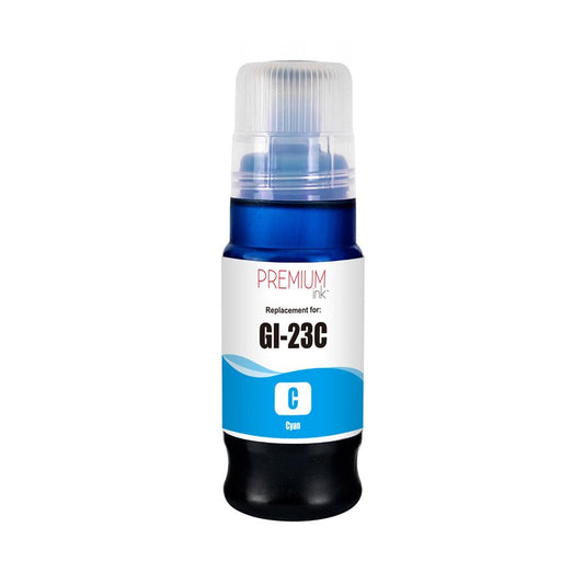 Encre cyan premium alternative Canon GI-23