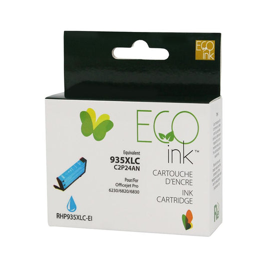 Cartouche d'encre Ecoink cyan HP n° 935XL C2P24AN