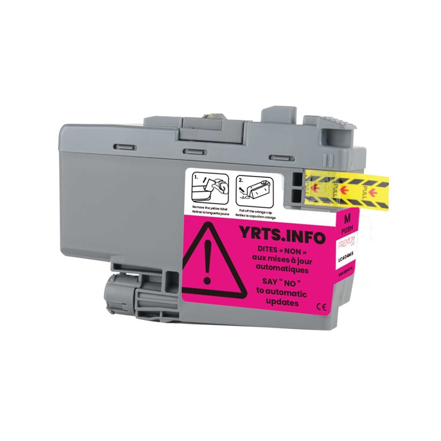 Brother LC404MS Alternative Premium Ink Dye Magenta 750 copies