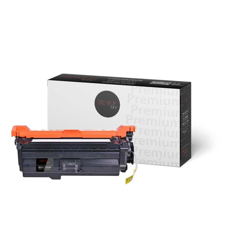 HP CE400A (507A) M551 Noir alternatif Premium Tone 6K