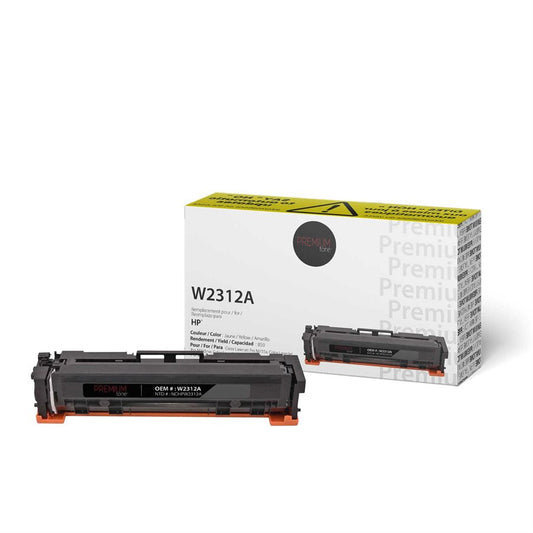 HP W2312A (215A) Tonalité jaune alternative premium YRTS 850 pages